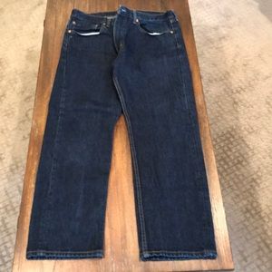 Men’s Levi jeans.